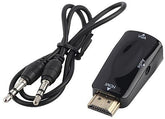HDMI To Vga Çevirici Pc Laptop Dönüştürücü Kablo Adaptör BW3494